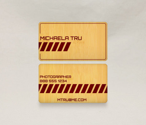 Model 1 / Bamboo / Red / Model 1