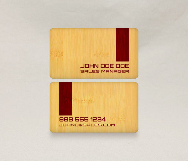 Bamboo / Red / Model 2