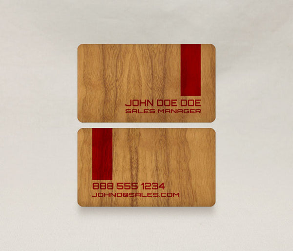 Walnut / Red / Model 2